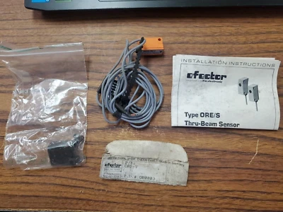 SENSOR ELÉCTRICO FOTOGRÁFICO IFM/EFECTOR OR0003/ORS-V (TA9SG) Foto 1 de 4