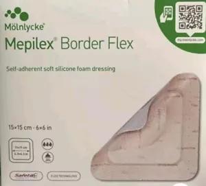💝Mepilex Border Flex Box 6x6 Silicone Dressing💝595400 (5)Sheets - Picture 1 of 2