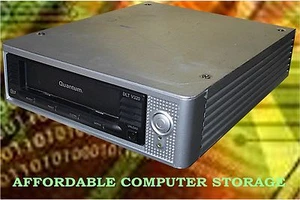 Quantum tape drive aluminum  EXTERNAL enclosure DLT-V4 LVD 320Gb DLTV4 HH V320 - Picture 1 of 1