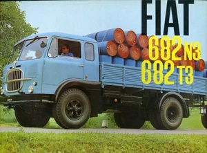Brochure degli autocarri FIAT 682 N3 e 682 T3 - 1962 - Foto 1 di 2