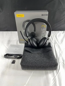 Jabra Evolve2 65 Nero Cuffie Stereo USB-A Design Isolamento Rumore - Foto 1 di 11
