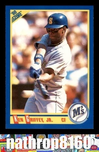 1990 Score #560 Ken Griffey Jr. HOF Baseball Card NM/NM+ Seattle Mariners 8568 - Picture 1 of 4