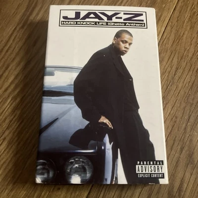 Jay-Z hard knock life 1998 cassette single R&B rap card sleeve tested vintage - Image 1 of 4
