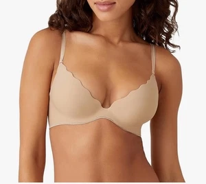 B.tempt’d Bra 34C Nude Padded Leopard Lining - Picture 1 of 9