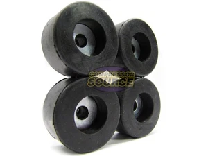 Set of 4 Air Compressor Rubber Feet Replacement Foot Mount 4 Vibration Pads - Picture 1 of 10