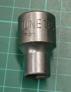 TONE 1/2" Antrieb 6 Punkt 12 mm CRV Steckschlüssel Made in Japan - Bild 1 von 7