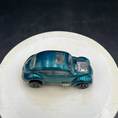 Винтажный 1967 Hot Wheels Redline заказной Volkswagen Aqua зеленый Гонконг с люком на крыше - Изображение 1 из 4