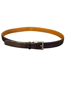 Magnanni Men’s Brown Leather Belt Size 44 / 52” Made in Spain - Bild 1 von 5