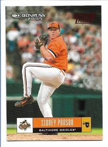 Sidney Ponson 2005 Donruss Red Press Proof #114/200 - Baltimore Orioles - Imagen 1 de 2