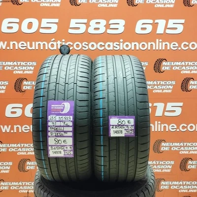 2x 235 35 R19 91Y PIRELLI P ZRO TM 5.0/5.9MM REF.14978 - Imagen 1 de 4