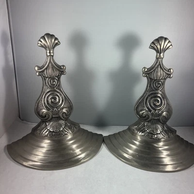 Пара настенных бра полки классический стиль очень тяжелый металл Индия около 12x11"" - Изображение 1 из 4