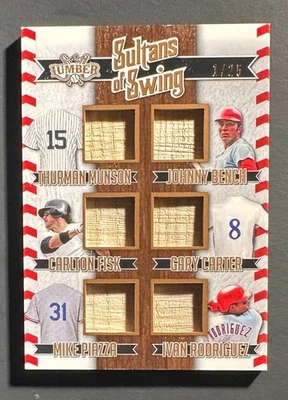 Leaf Sultans of Swing Munson 2022, Bench, Fisk, Carter, Piazza, Rodríguez/25 Foto 1 de 2