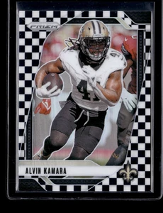 2024 Panini Prizm #204 Alvin Kamara Checkerboard SP Saints - Bild 1 von 2