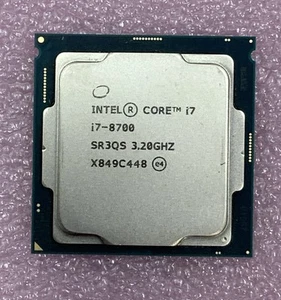 Intel Core i7-8700 3.2GHz 6-Core 12MB Cache LGA 1151 | SR3QS - Picture 1 of 2