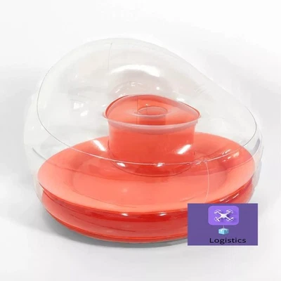 Стул надувной - оранжевый - Изображение 1 из 4