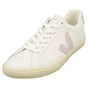 Veja Esplar Logo Damen-Freizeitschuhe in weiß Parme – 5 UK - Bild 1 von 8