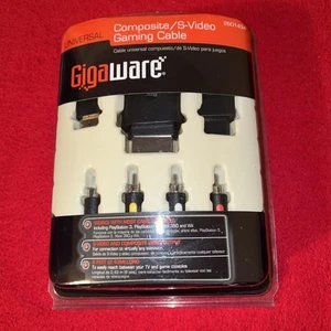 Gigaware Universal Composite/S-Video Gaming A/V Cable - Picture 1 of 6