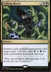 Culling Ritual Strixhaven: School of Mages Magic: The Gathering Mtg - Picture 1 of 1
