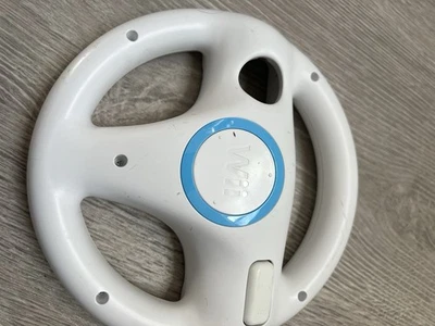 Rueda Mario Kart Nintendo Wii OEM Blanca - 1 de 2 Foto 1 de 2