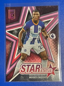Donruss Elite Premier League 22/23 Star Status Brighton Moises Caicedo #7 - Foto 1 di 3