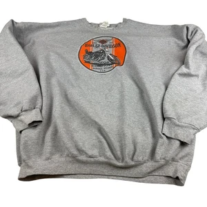 Harley Davidson XL Black Crewneck Sweatshirt - Picture 1 of 6
