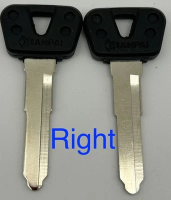 2 llaves en blanco Yamaha motocicleta códigos B11111-B79897 Virago Venture XVS V-Star Foto 1 de 2