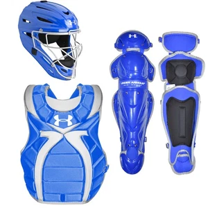 Under Armour PTH Victory Series Junior Girls Fastpitch Catcher's Set - Royal - Imagen 1 de 1