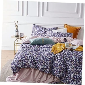 Duvet Cover King Size Set Boho Floral Pattern Duvet Cover Set for King Size - Picture 1 of 7