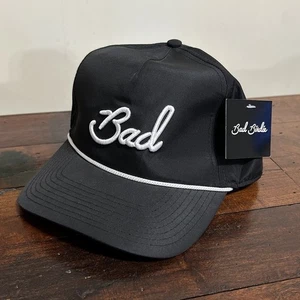 NEU Bad Birdie SnapBack Mütze Kappe Schriftzug Bad Spellout Seil Trucker Golf schwarz - Bild 1 von 6