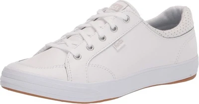 Keds Women's Center 2 Lace Up Leather Sneaker White Size 9 M - Image 1 of 4