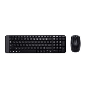 Logitech MK220 Wireless Combo Compact Keyboard and Mouse Set Black - Picture 1 of 1