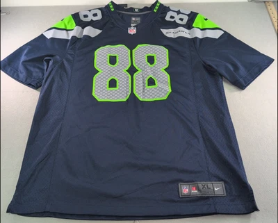Camiseta Nike Seattle Seahawks para hombre XL Jimmy Graham #88 jugadores del equipo de la NFL en el campo Foto 1 de 4