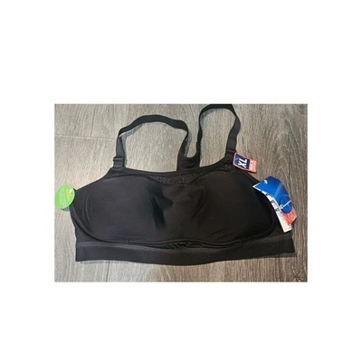 Champion Women's XL Max Support Wireless Sports Bra Black New - Image 1 of 3