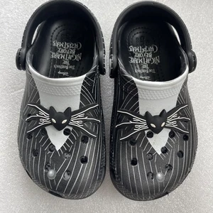 Crocs Kids' Disney Nightmare Before Christmas Classic Clog Black C 11 - Picture 1 of 7