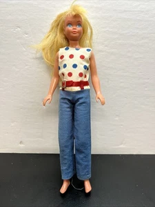 Vintage Barbie Skipper Sun Lovin' Malibu bambola Tan Lines 1967 Filippine R5 - Foto 1 di 8
