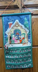 Avon Advent Calendar Countdown To Christmas with Replacement Mouse 1987 Vintage - Picture 1 of 12