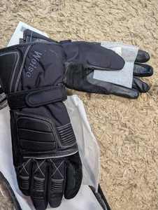 Guanti Moto Invernali Way Fusion Tessuto Nero Grandi Impermeabili #G101 - Foto 1 di 10