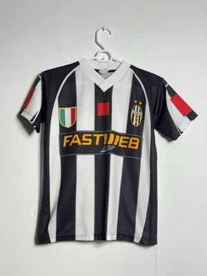 "Jersey de fútbol juvenil Juventus 2002-2003 de lotería Del Piero (17"" de pit-to-pit)" Foto 1 de 4