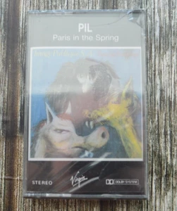 PIL PARIS IN THE SPRING RARE ORIGINAL SEALED CASSETTE TAPE! PUBLIC IMAGE LTD - Picture 1 of 3