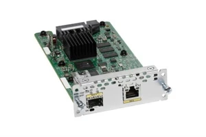 Cisco NIM-1GE-CU-SFP - 1-port Gigabit Ethernet NIM, dual mode SFP or RJ45 - Zdjęcie 1 z 1