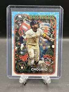 JACKSON CHOURIO RC 2024 Topps Holiday #H119 - Picture 1 of 2