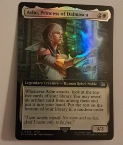Ashe Princess of Dalmasca Extended FOIL NM FINAL FANTASY Magic the Gathering MTG - Picture 1 of 2