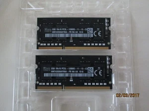 Apple Mac Hynix 4gb Ram 1600Mhz DDR3 PC3L 2X2 - Picture 1 of 6