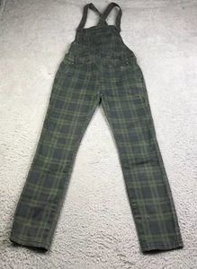 Mono vaquero a cuadros lavado Free People para mujer 25 Blackwatch Anthropologie - Imagen 1 de 11