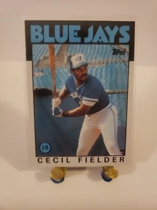 1986 Topps Cecil Fielder Rookie Toronto Blue Jays #386 - Picture 1 of 2