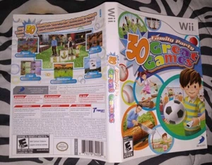 Family Party: 30 Great Games Box Art Only (NO GAME)- Nintendo Wii - Picture 1 of 2