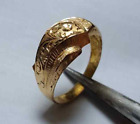 Women Wedding Ring 21K Gold Engagement Ring For Ladies Handmade Wedding Bands