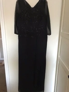 jaques vert black evening dress, suitable for special occasions RRP £299 - Bild 1 von 3