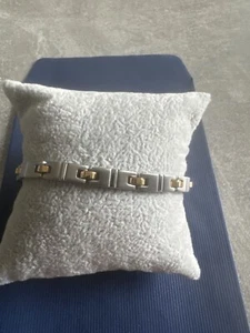 armband Energetix Silber goldfarben - Bild 1 von 4