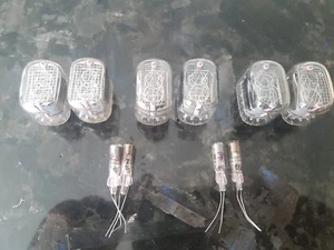 IN-12A IN12A IN12B set for clock Nixie tubes Lot of 6pcs+4pcs Ins-1 - Picture 1 of 2
